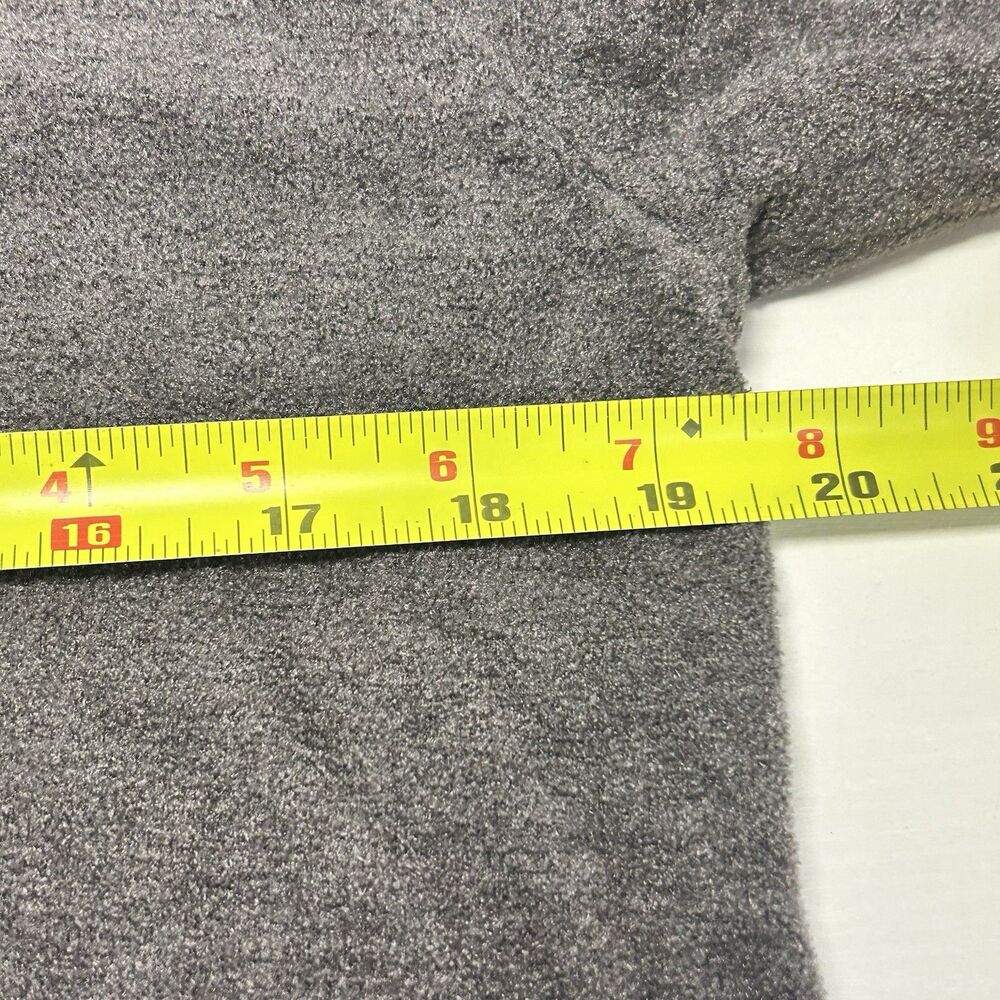 Barefoot Dreams CozyChic Ultra Lite Collared Pullover Side Slits Sz M Dark Gray - Picture 6 of 8